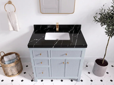 Sonoma 36 in. W x 22 in. D with Center Sink Bathroom Vanity