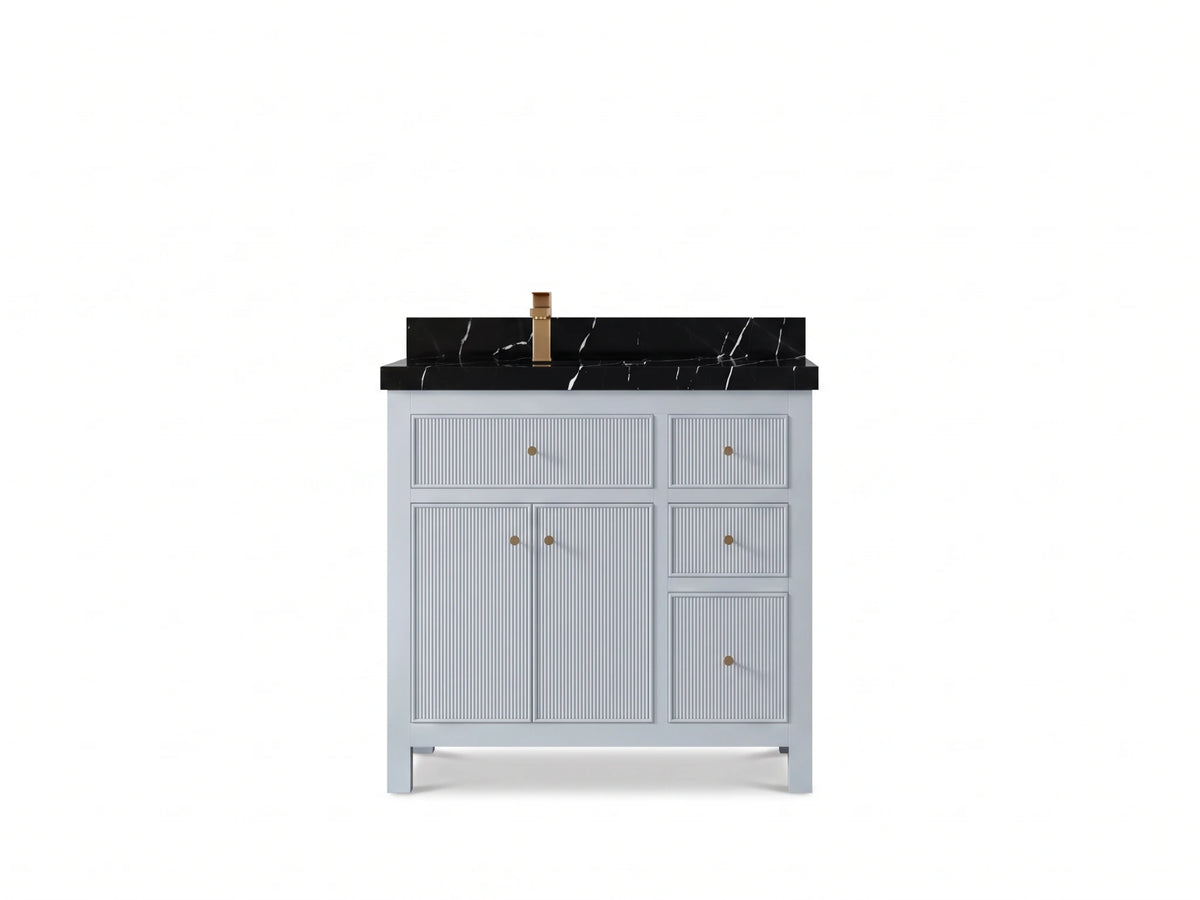Sonoma 36 in. W x 22 in. D Left Offset Sink Bathroom Vanity