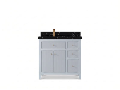 Sonoma 36 in. W x 22 in. D Left Offset Sink Bathroom Vanity