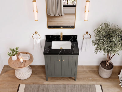 Atlanta 30 in. W x 22 in. D Single Sink Bathroom Vanity