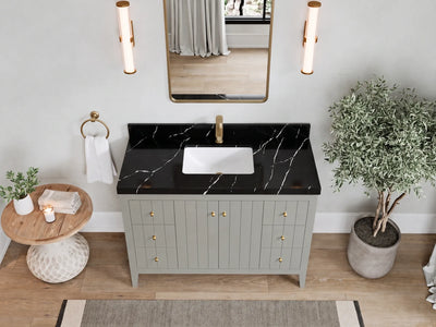 Atlanta 48 in. W x 22 in. D Single Sink Bathroom Vanity