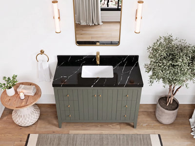 Atlanta 48 in. W x 22 in. D Single Sink Bathroom Vanity