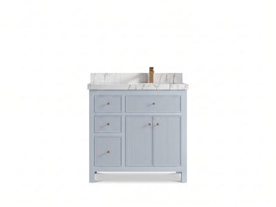 Sonoma 36 in. W x 22 in. D Right Offset Sink Bathroom Vanity