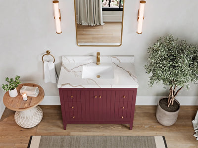 Atlanta 42 in. W x 22 in. D Single Sink Bathroom Vanity
