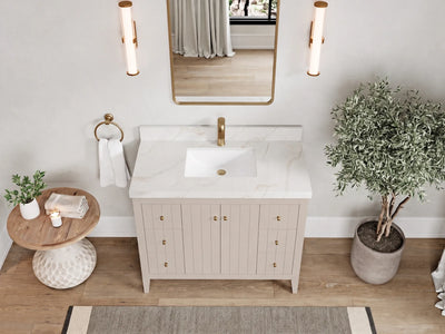 Atlanta 42 in. W x 22 in. D Single Sink Bathroom Vanity