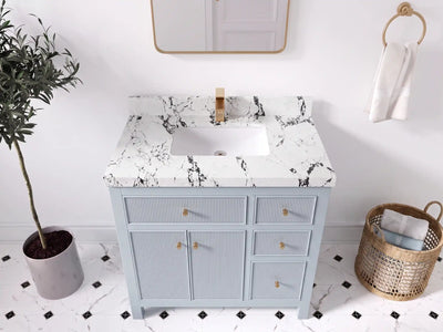 Sonoma 36 in. W x 22 in. D Center Sink Bathroom Vanity