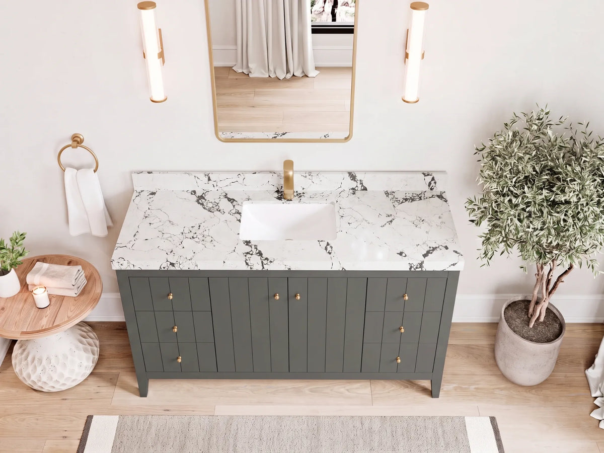 Atlanta 60 in. W x 22 in. D Single Sink Bathroom Vanity