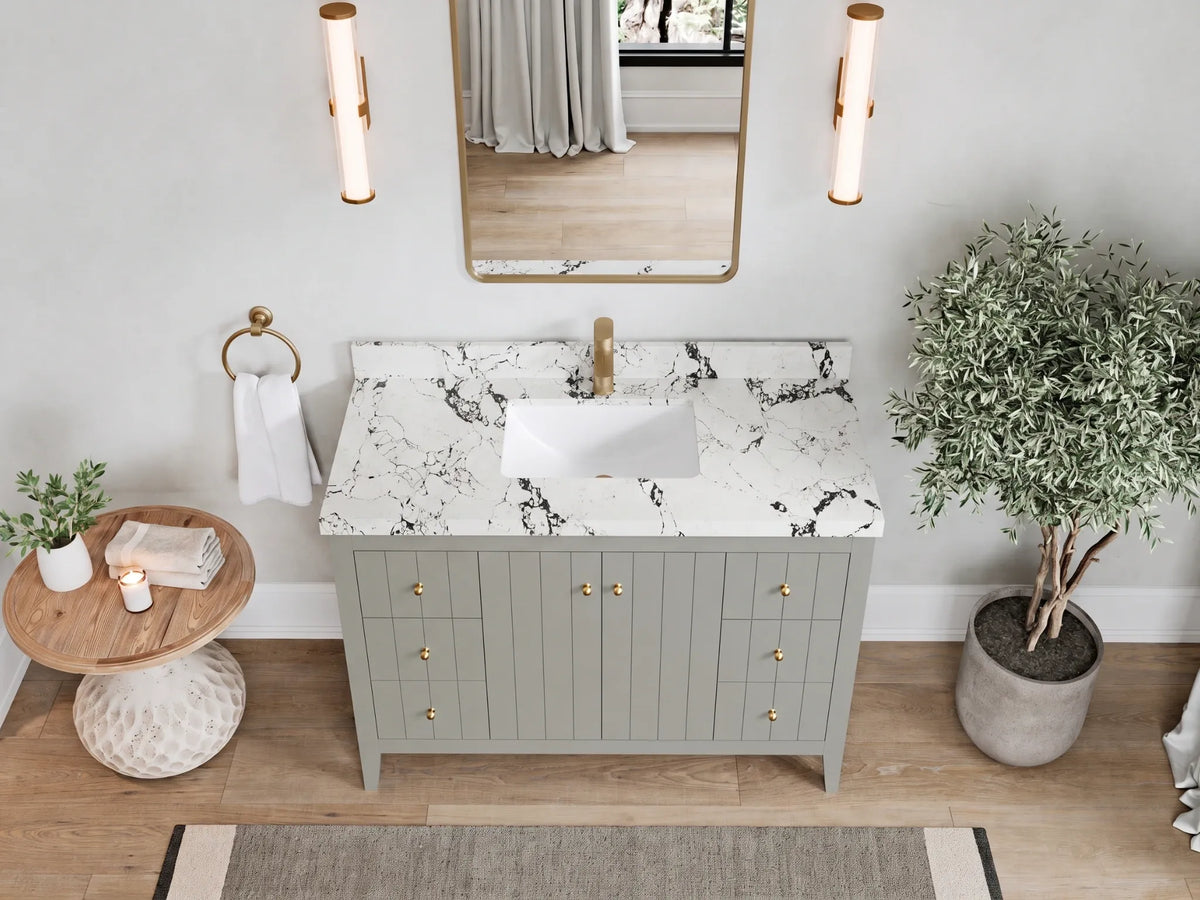 Atlanta 48 in. W x 22 in. D Single Sink Bathroom Vanity
