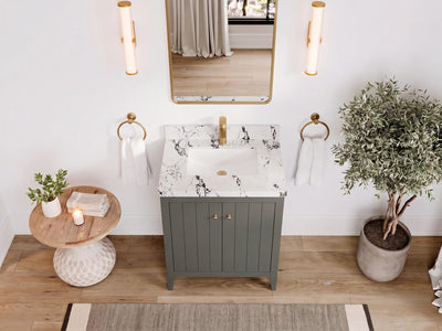 Atlanta 30 in. W x 22 in. D Single Sink Bathroom Vanity