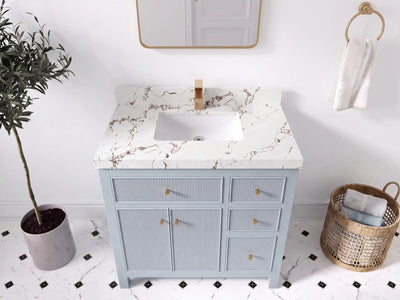 Sonoma 36 in. W x 22 in. D Center Sink Bathroom Vanity