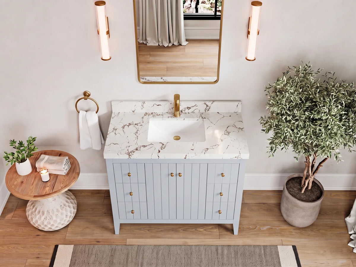 Atlanta 42 in. W x 22 in. D Single Sink Bathroom Vanity