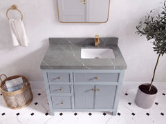 Sonoma 36 in. W x 22 in. D Right Offset Sink Bathroom Vanity - photo 19