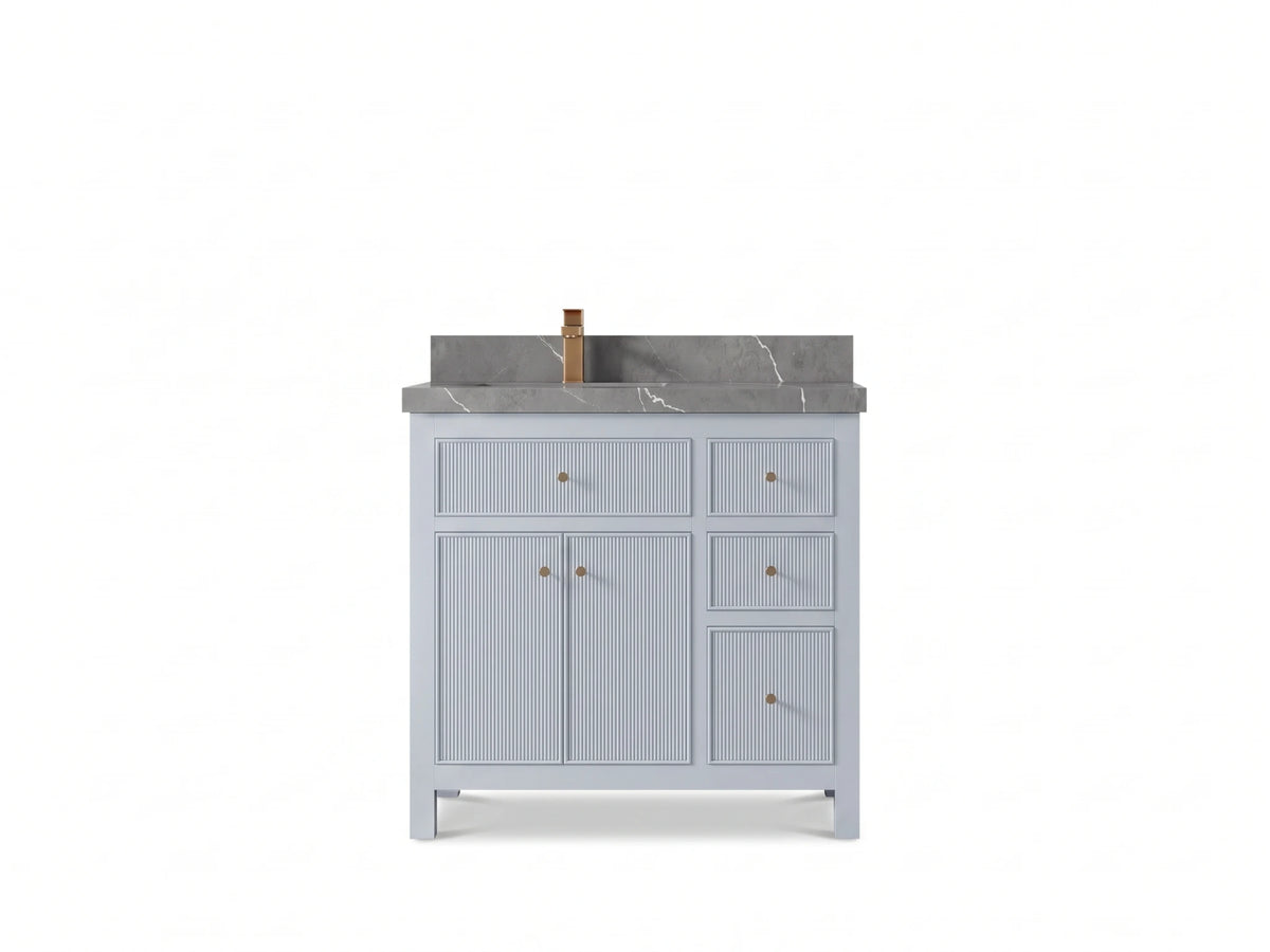 Sonoma 36 in. W x 22 in. D Left Offset Sink Bathroom Vanity