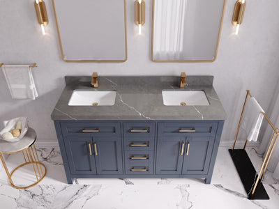 Cambridge 60 in. W x 22 in. D Double Sink Bathroom Vanity