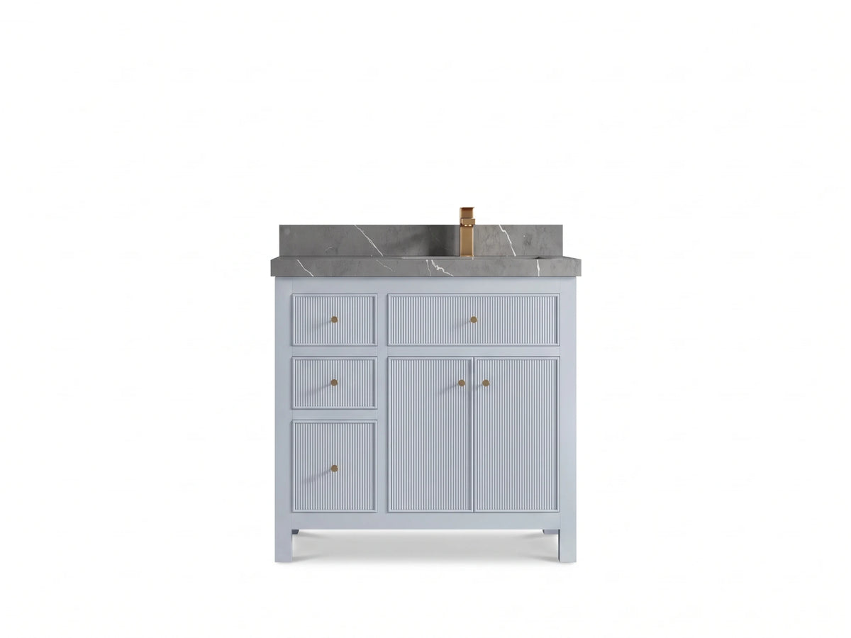 Sonoma 36 in. W x 22 in. D Right Offset Sink Bathroom Vanity