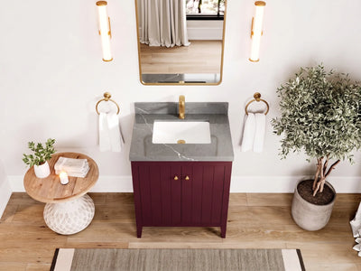 Atlanta 30 in. W x 22 in. D Single Sink Bathroom Vanity