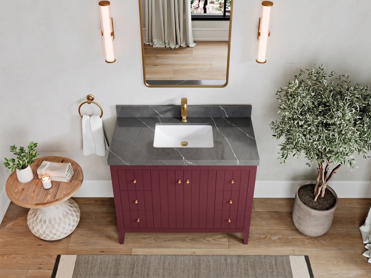 Atlanta 42 in. W x 22 in. D Single Sink Bathroom Vanity