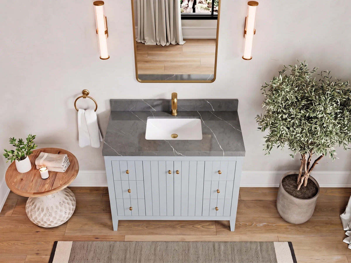 Atlanta 42 in. W x 22 in. D Single Sink Bathroom Vanity
