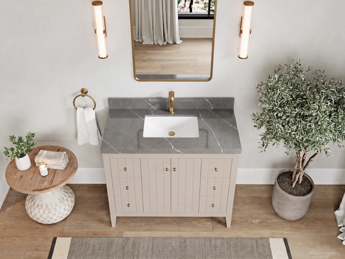 Atlanta 42 in. W x 22 in. D Single Sink Bathroom Vanity