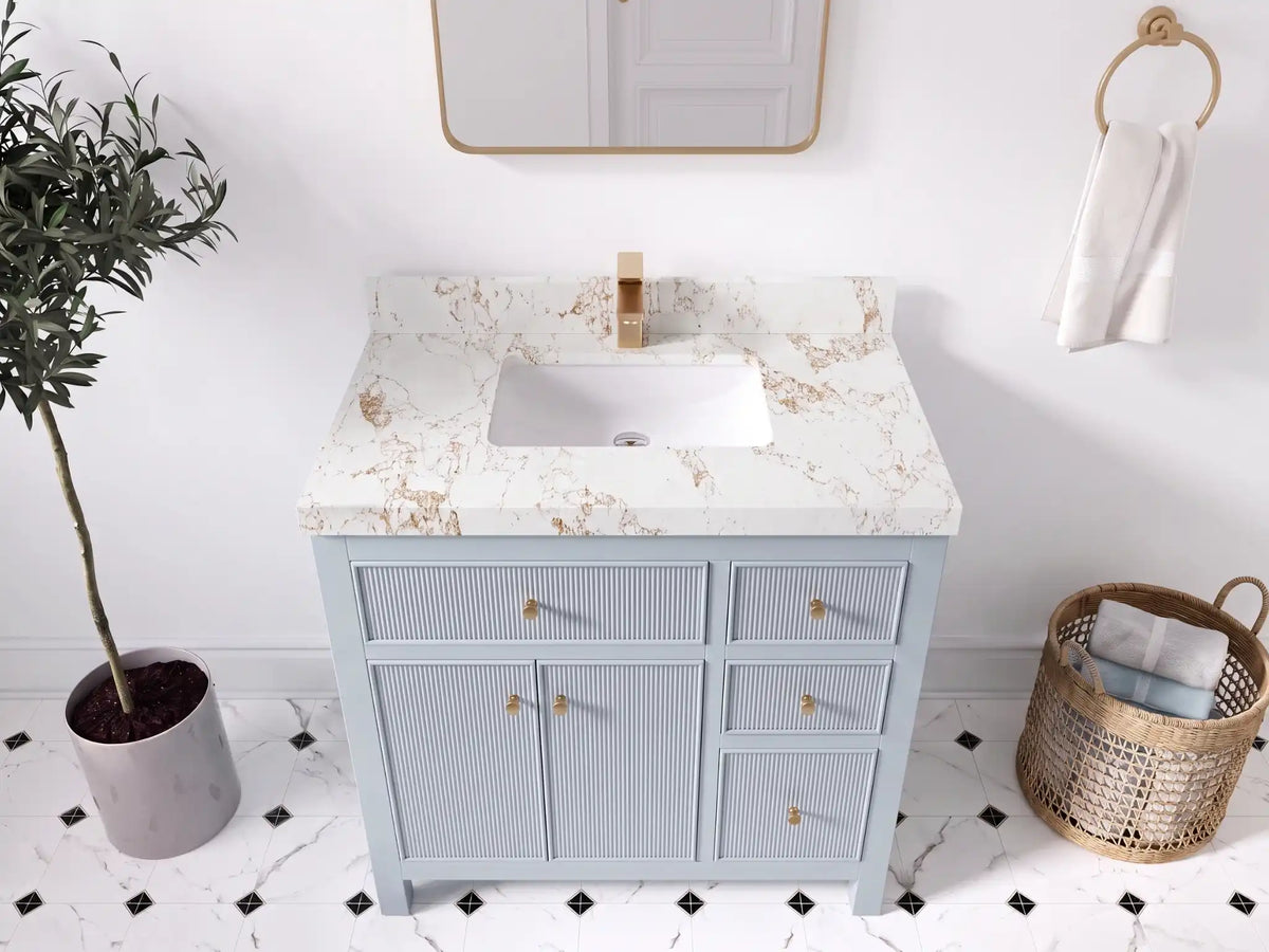Sonoma 36 in. W x 22 in. D Center Sink Bathroom Vanity