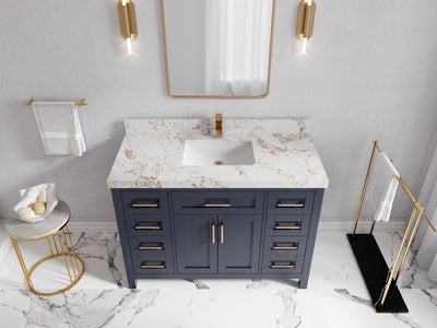 Cambridge 48 in. W x 22 in. D Single Sink Bathroom Vanity