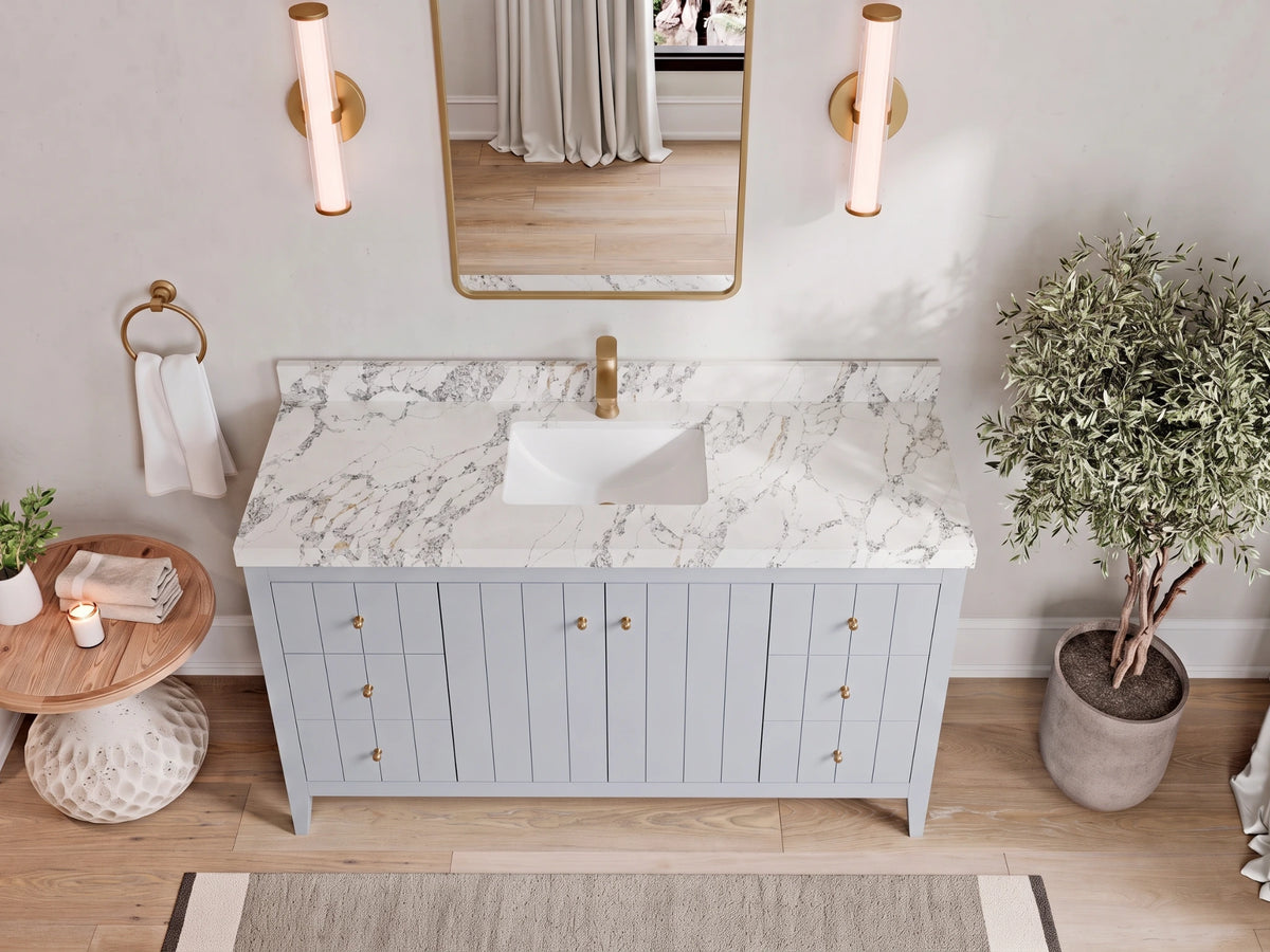 Atlanta 60 in. W x 22 in. D Single Sink Bathroom Vanity