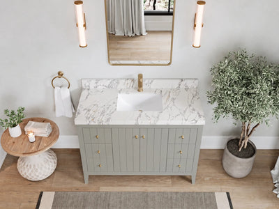 Atlanta 48 in. W x 22 in. D Single Sink Bathroom Vanity