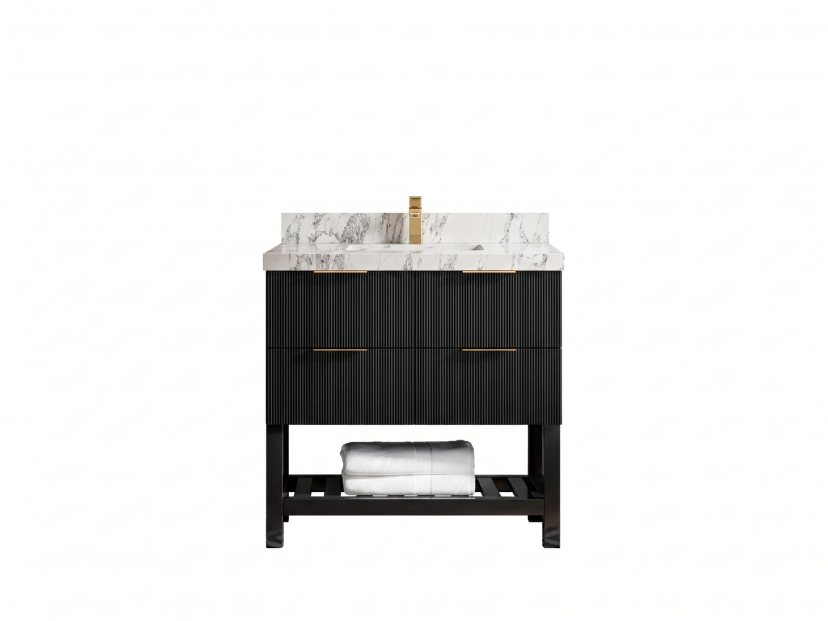 Catalina 36 in. W x 22 in. D Center Sink Bathroom Vanity