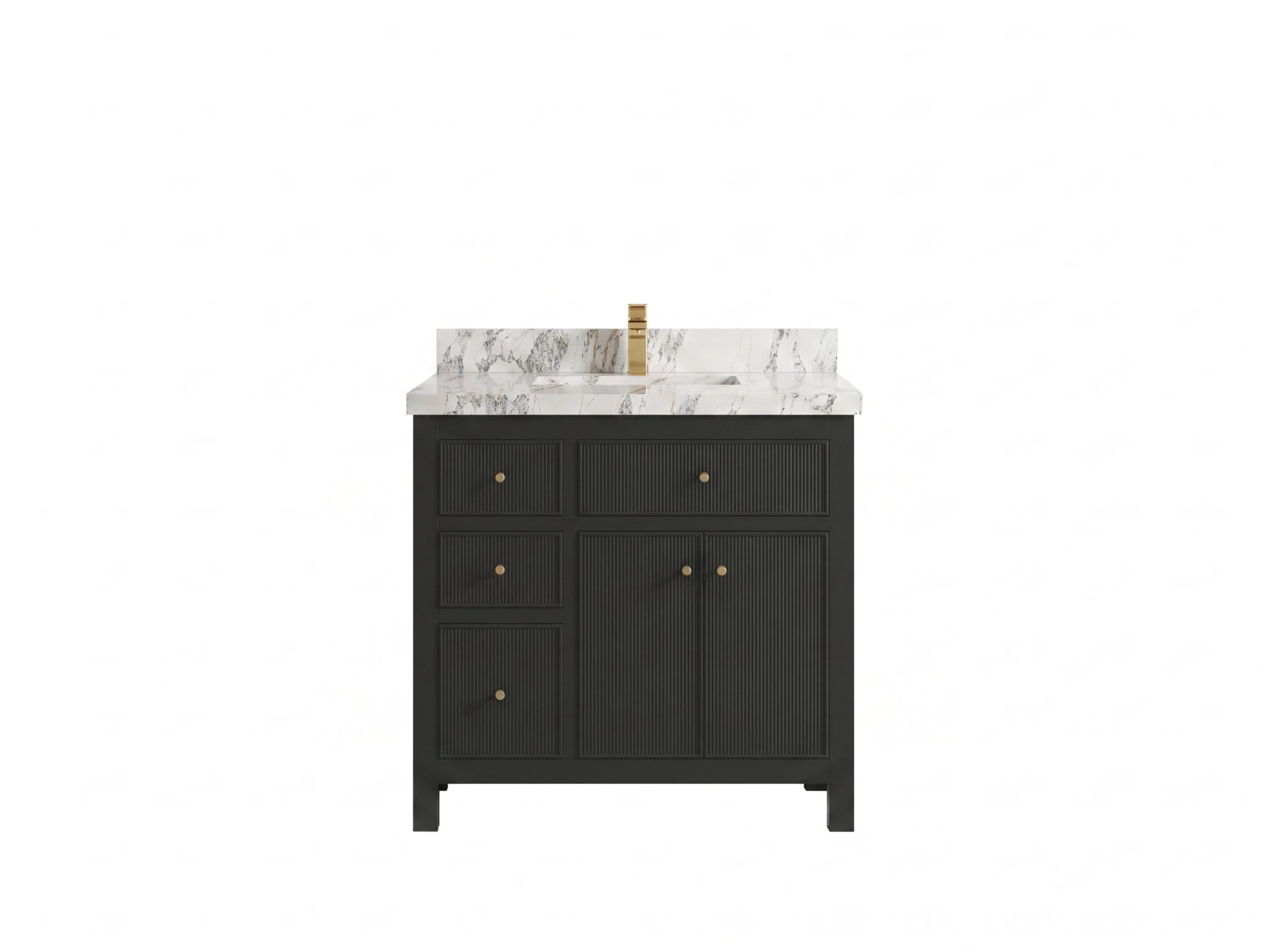 Sonoma 36 in. W x 22 in. D with Center Sink Bathroom Vanity