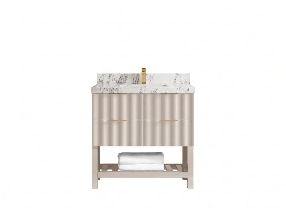 Catalina 36 in. W x 22 in. D Center Sink Bathroom Vanity