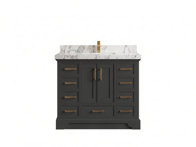 Charlotte 42 in. W x 22 in. D Single Sink Bathroom Vanity