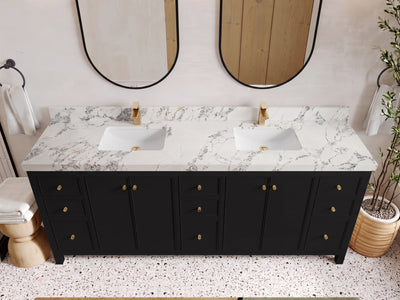 Chicago 84 in. W x 22 in. D Double Sink Bathroom Vanity
