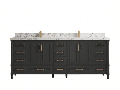 Aberdeen 84 in. W x 22 in. D Double Sink Bathroom Vanity