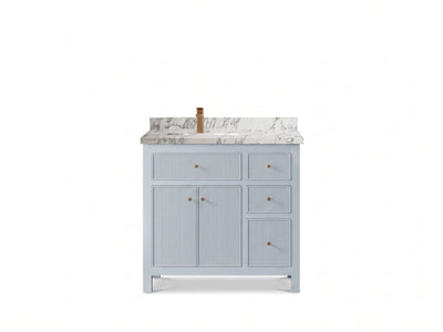 Sonoma 36 in. W x 22 in. D Left Offset Sink Bathroom Vanity