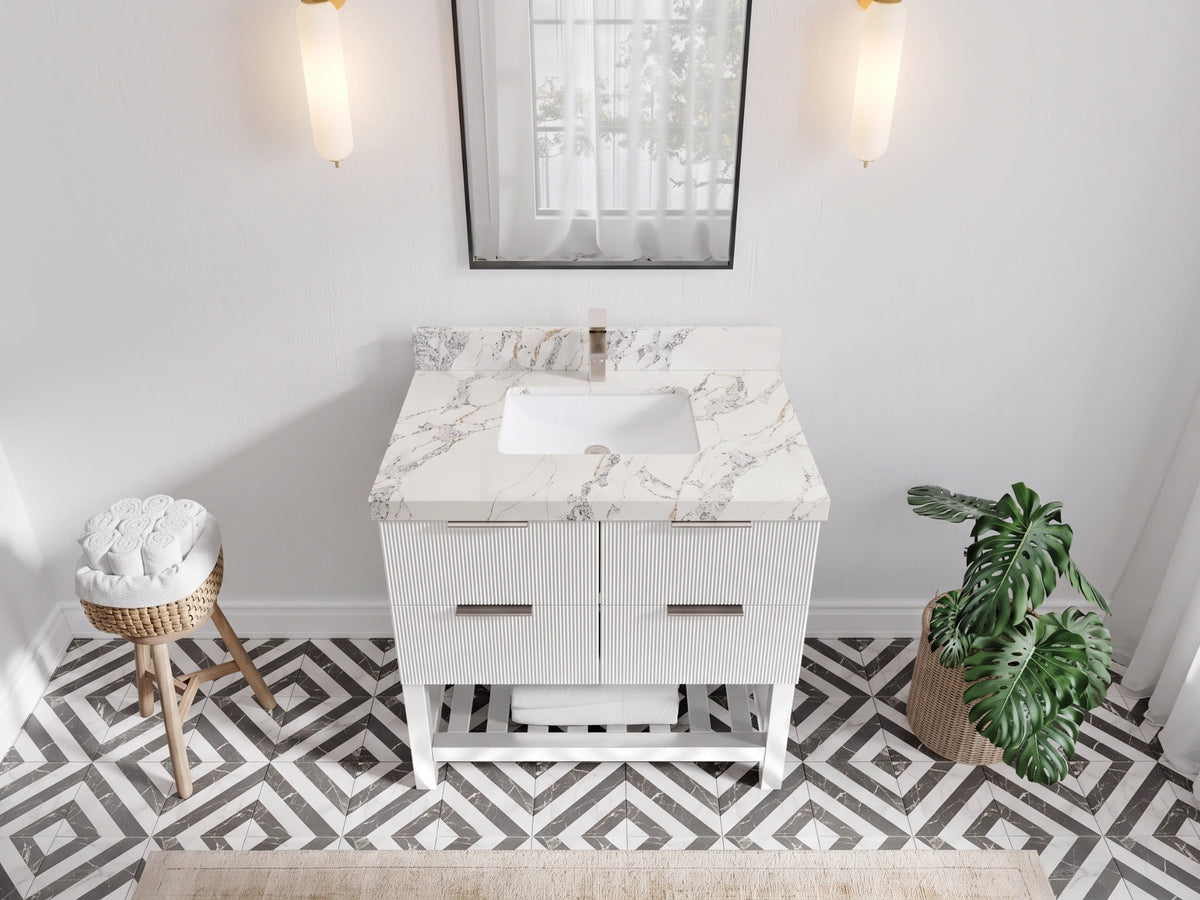Catalina 36 in. W x 22 in. D Center Sink Bathroom Vanity