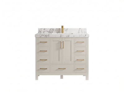 Malibu 42 in. W x 22 in. D Single Sink Bathroom Vanity