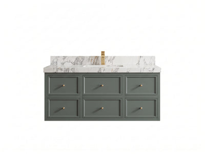 Roswell Floating 48 in. W x 22 in. D Single Sink Bathroom Vanity