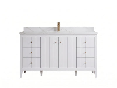 Atlanta 60 in. W x 22 in. D Single Sink Bathroom Vanity