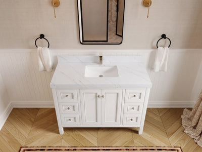 Nashville 48 in. W x 22 in. D Single Sink Bathroom Vanity