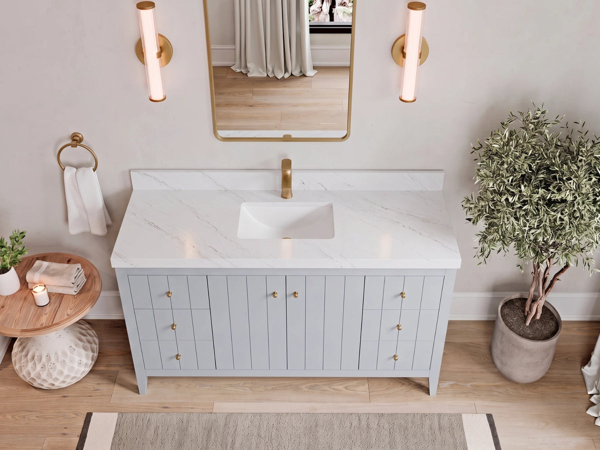 Atlanta 60 in. W x 22 in. D Single Sink Bathroom Vanity