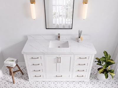 Boston 60 in. W x 22 in. D Single Sink Bathroom Vanity