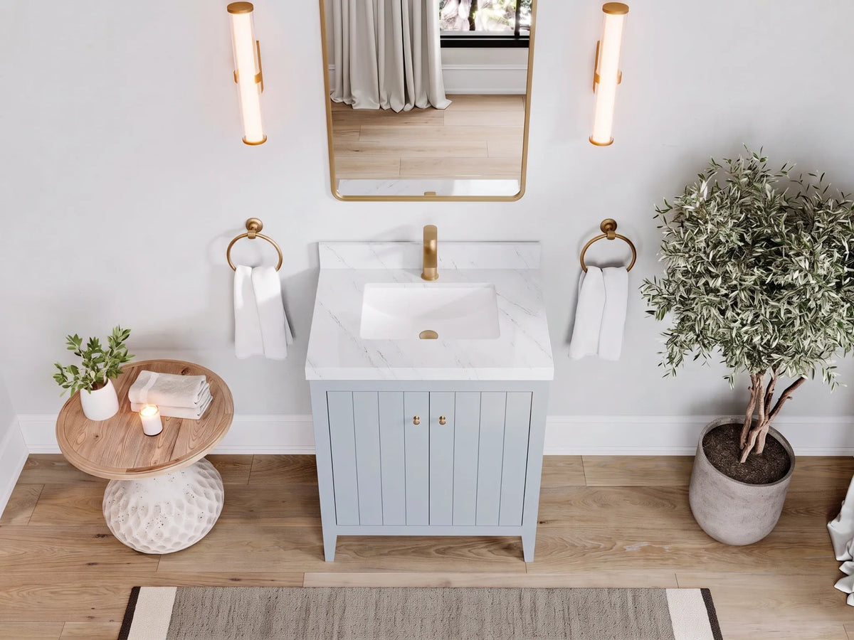 Atlanta 30 in. W x 22 in. D Single Sink Bathroom Vanity