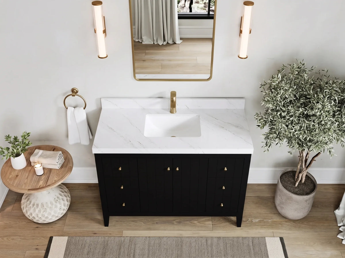 Atlanta 48 in. W x 22 in. D Single Sink Bathroom Vanity