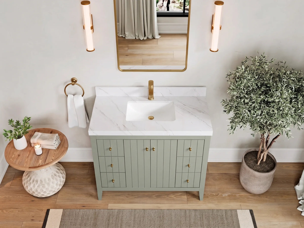 Atlanta 42 in. W x 22 in. D Single Sink Bathroom Vanity