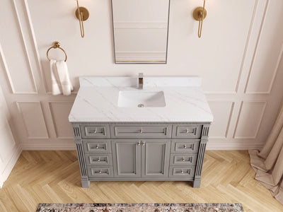 Paris 48 in. W x 22 in. D Single Sink Bathroom Vanity