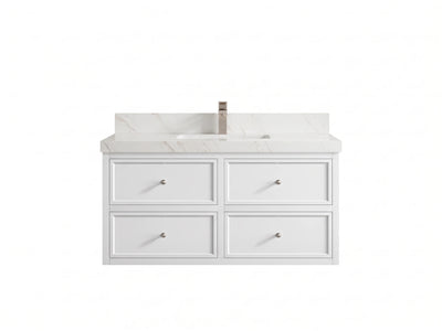 Roswell Floating 42 in. W x 22 in. D Single Sink Bathroom Vanity