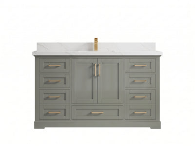 Boston 60 in. W x 22 in. D Single Sink Bathroom Vanity