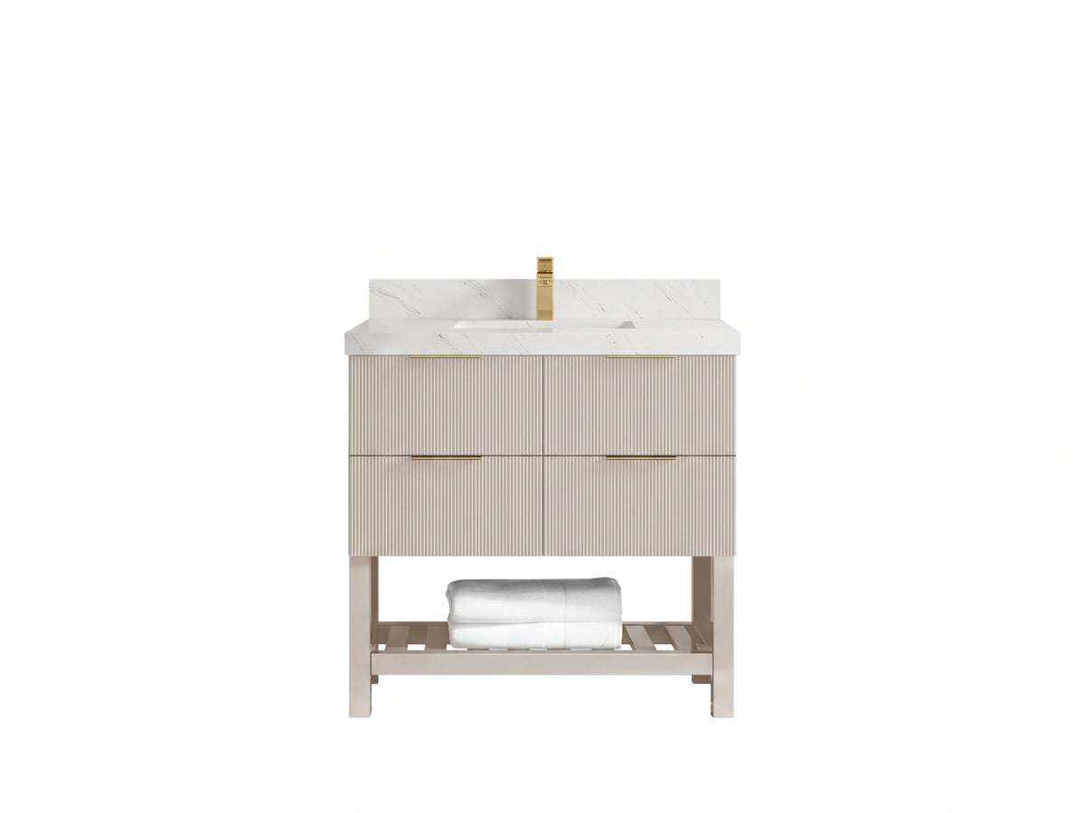 Catalina 36 in. W x 22 in. D Center Sink Bathroom Vanity