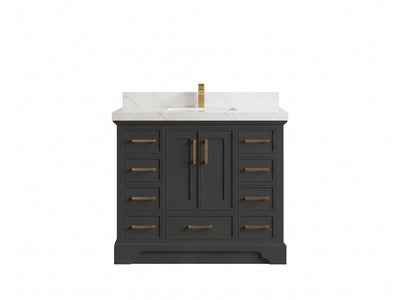 Charlotte 42 in. W x 22 in. D Single Sink Bathroom Vanity