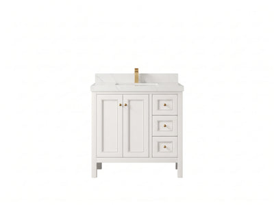 Nashville 36 in. W x 22 in. D Center Sink Bathroom Vanity